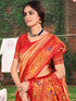 Deeva Sarees Peach Paithani Silk Saree